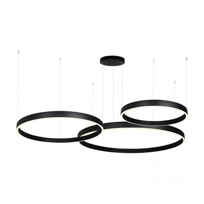 Zambelis 25375 Triple Ring Up & Down LED Pendant