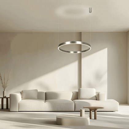 Zambelis Single Ring Up & Down LED Pendant alternative image