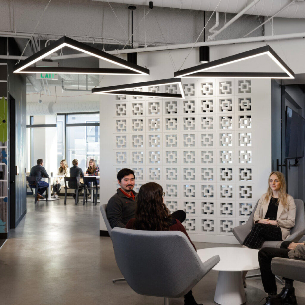 Algorithm Triangular Led Pendant Hollis+Morris Triangle LED Pendant | Darklight Design | Lighting Design ...