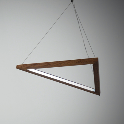 Hollis+Morris Triangle LED Pendant
