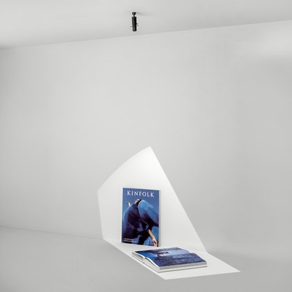 Arkoslight Magnetic 24V Micro Shaper LED Adjustable Semi-Recessed Spotlight alternative image