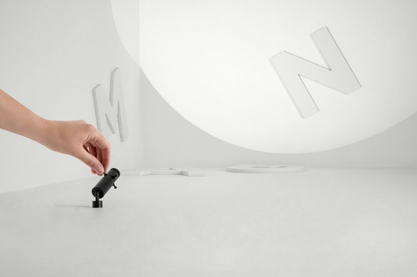 Arkoslight Magnetic 24V Micro Shaper LED Adjustable Semi-Recessed Spotlight| Image:2