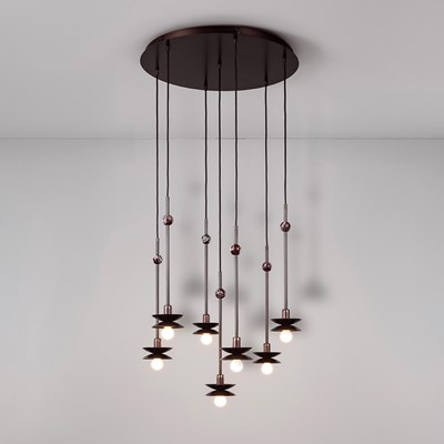Schwung Babylon Cluster 7 Chandelier
