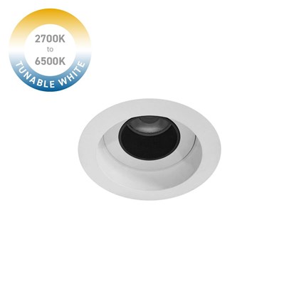 DLD Andes 1-R Tunable White 2700K-6500K LED IP65 Fixed Recessed Downlight