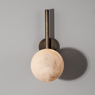 Schwung Tubular Medium Wall Light