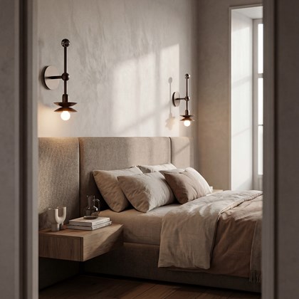 Schwung Babylon Single Wall Light alternative image