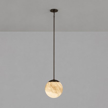 Schwung Globe Marble Pendant