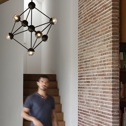 Schwung Molecule Chandelier alternative image