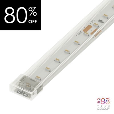 OUTLET DLD Lightflow 9.6W IP66 CRI98 3000K Linear LED Tape