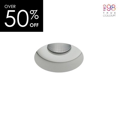 OUTLET DLD Eiger Mini 1-R Fixed IP65 CRI98 LED Plaster In Downlight