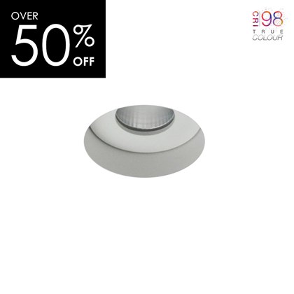 OUTLET DLD Eiger Mini 1-R Fixed IP65 CRI98 LED Plaster In Downlight
