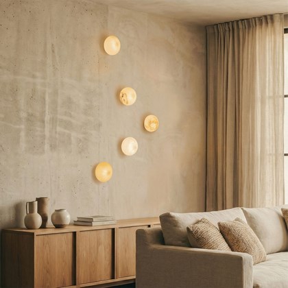 Zambelis 2653 Alabaster Wall Light  alternative image