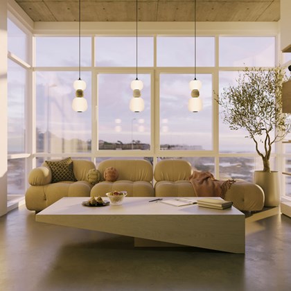 Maxlight Modern LED Double Pendant alternative image