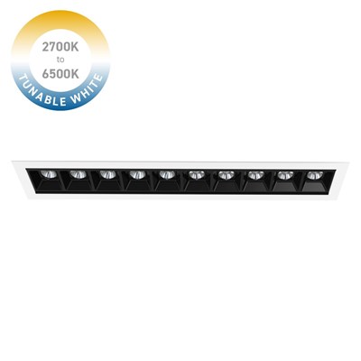 DLD Surf 10 Tunable White 2700-6000K LED Fixed Recessed Downlight