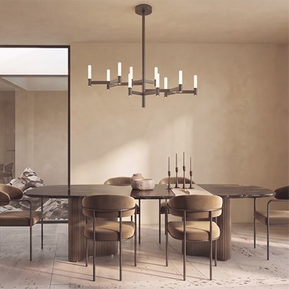 Zambelis 26124 LED Chandelier alternative image