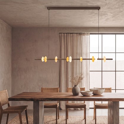 Zambelis 2651 Alabaster Linear LED Pendant alternative image
