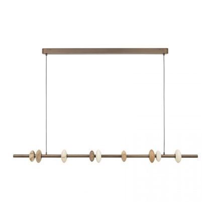 Zambelis 2651 Alabaster Linear LED Pendant
