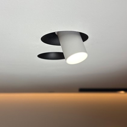 DLD Nebo Snoot True Colour CRI98 LED IP65 Adjustable Plaster-In Downlight alternative image