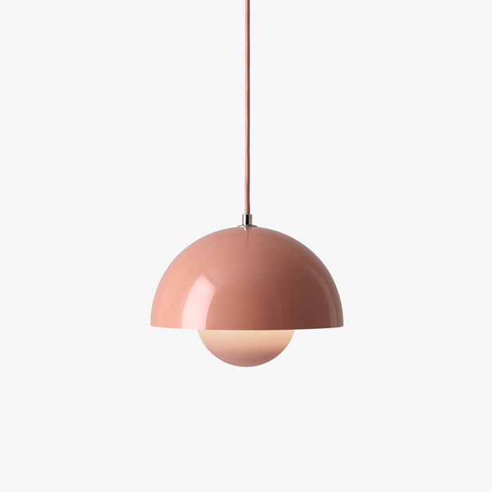 OUTLET &Tradition Flowerpot VP1 Beige Red Pendant| Image : 1