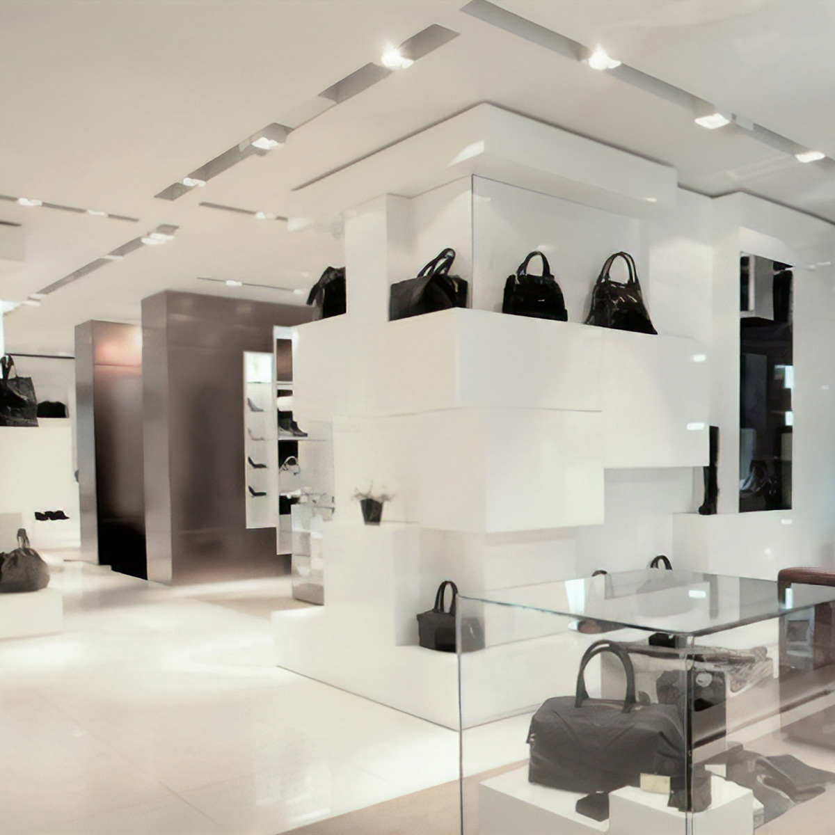 Commercial Lighting Design - Handbag Boutique