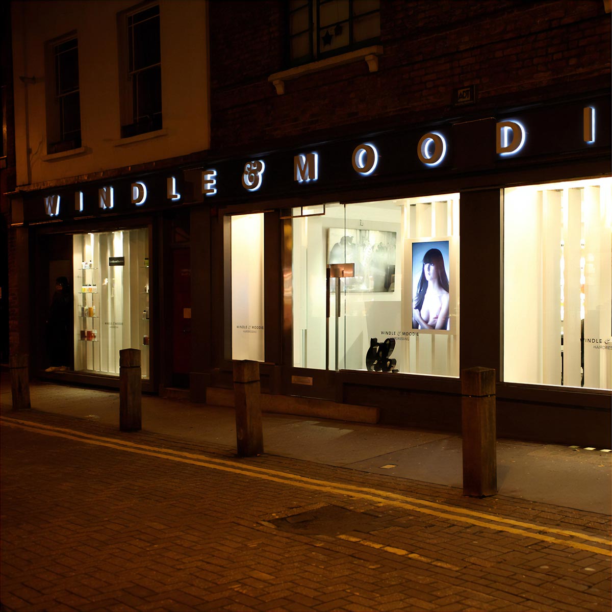 Commercial Lighting Design - Windle & Moodie Hair Salon